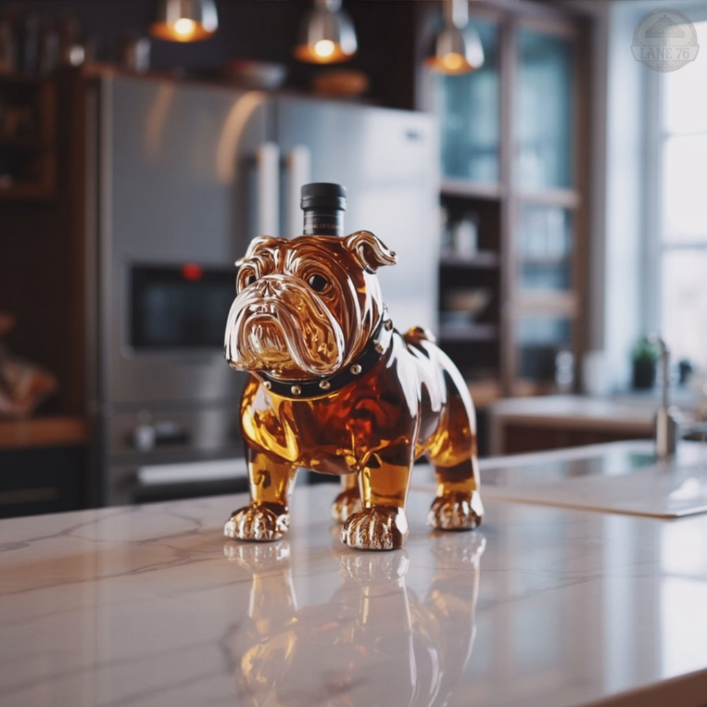 Flasque à Whiskey - Édition Bouledogue