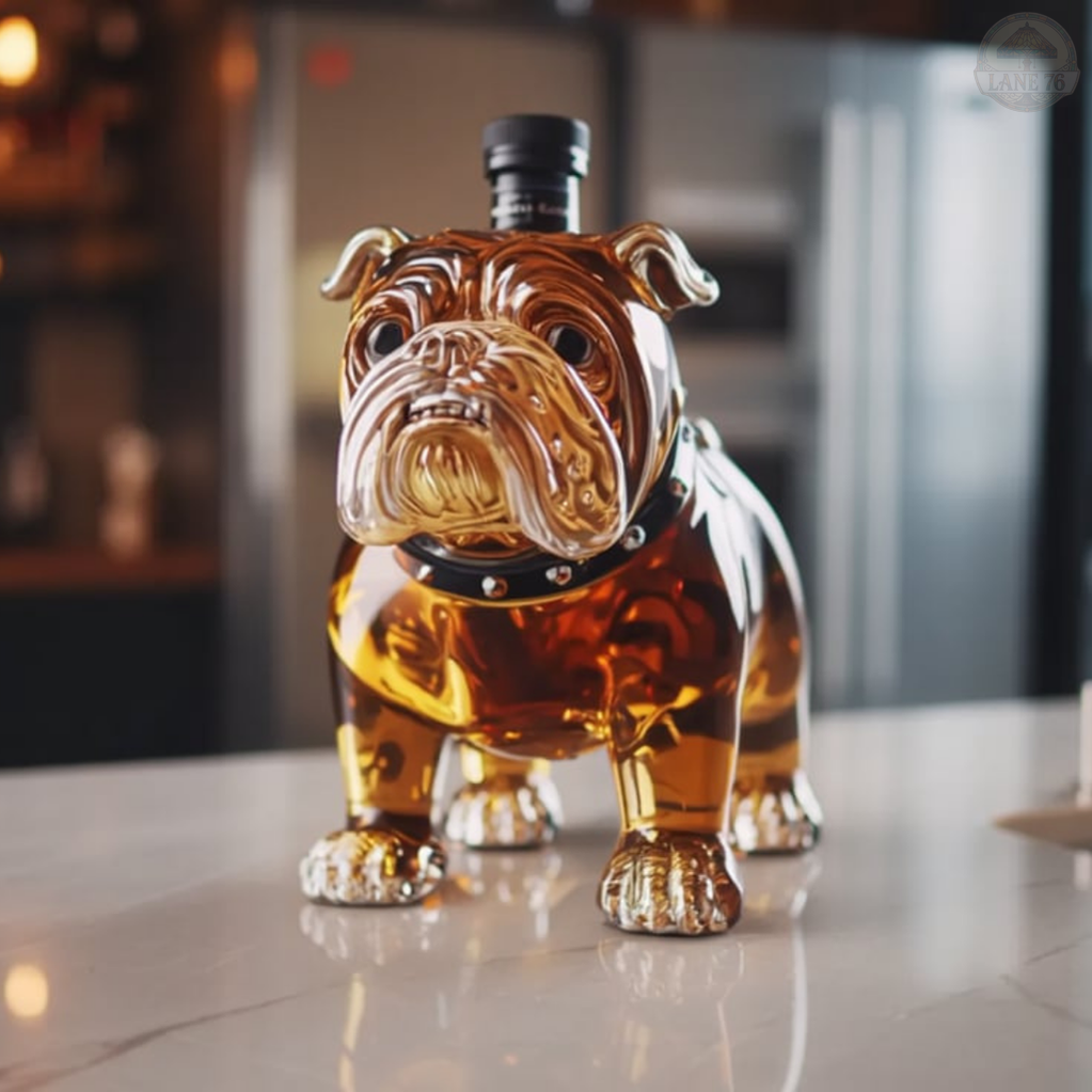 Flasque à Whiskey - Édition Bouledogue
