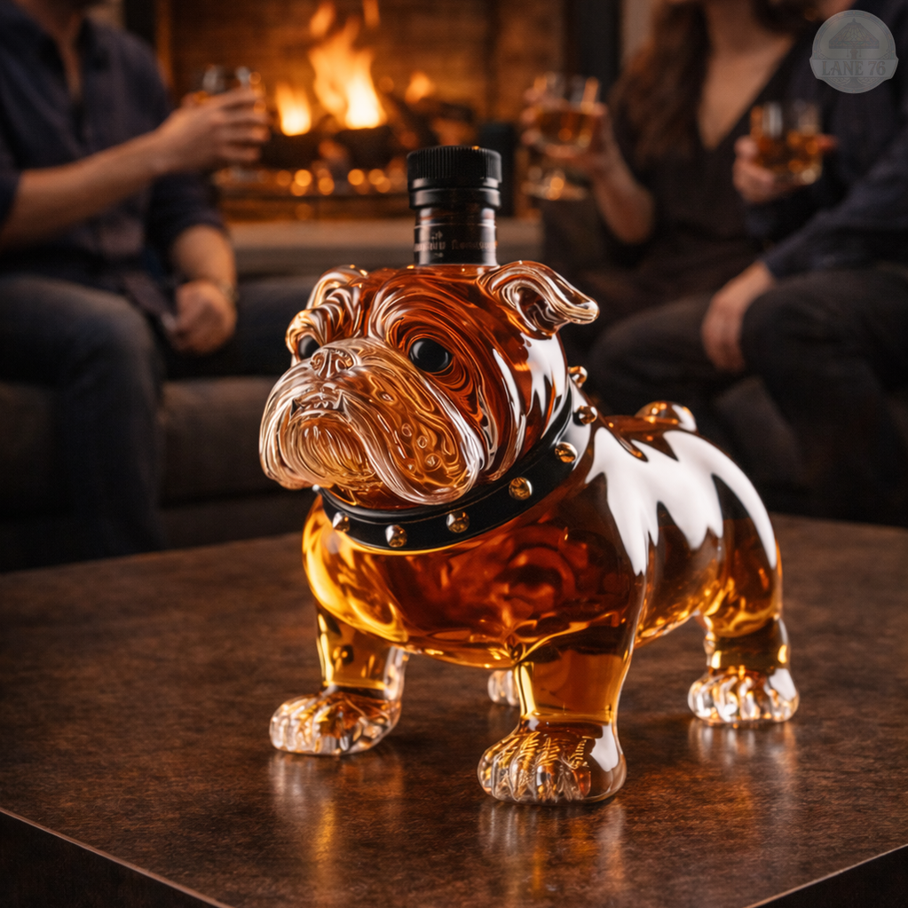 Flasque à Whiskey - Édition Bouledogue