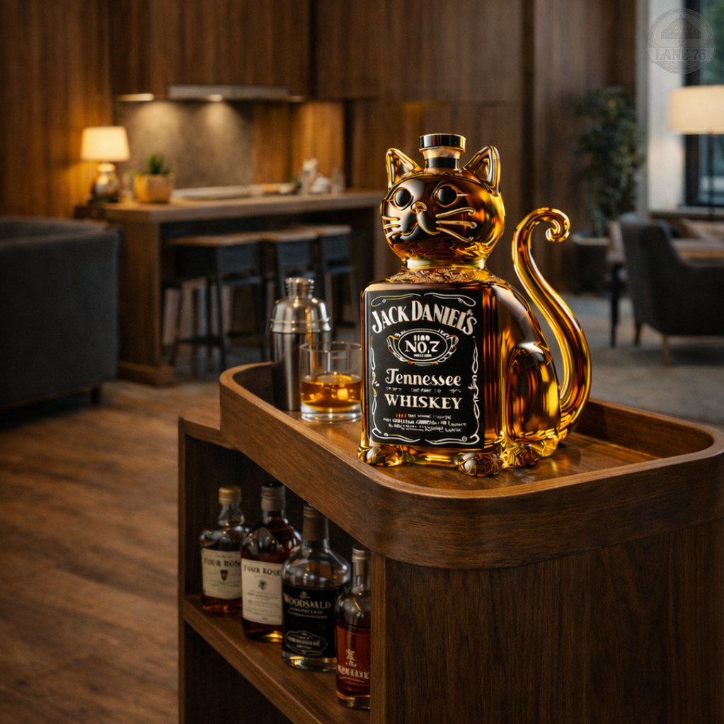 Carafe à Whiskey - Édition Chat