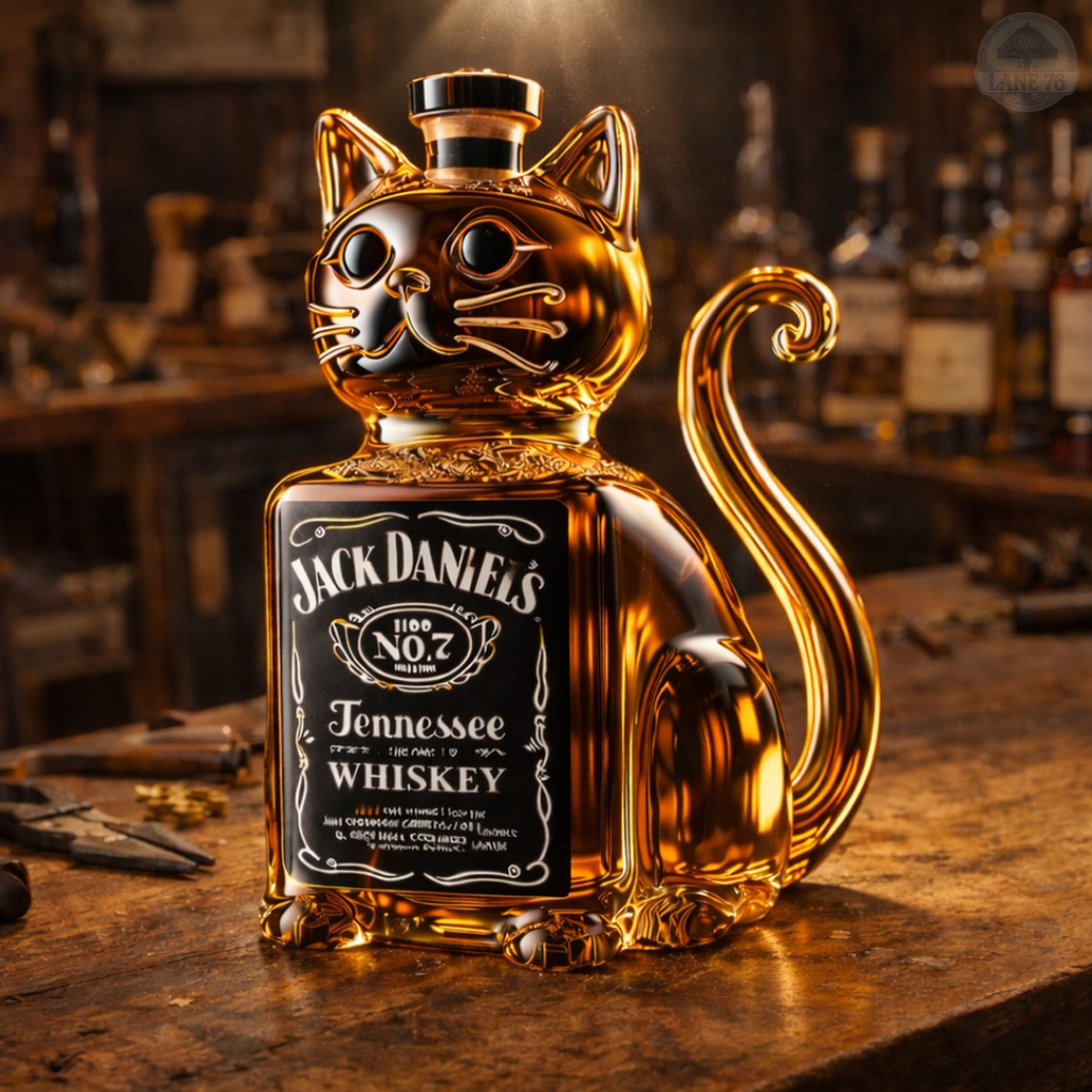 Carafe à Whiskey - Édition Chat