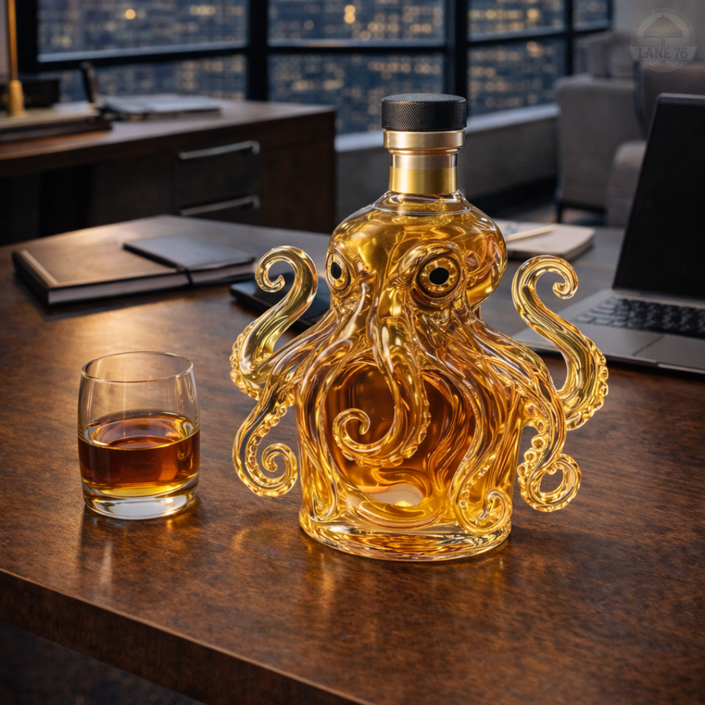 Carafe à Whiskey - Édition Pieuvre