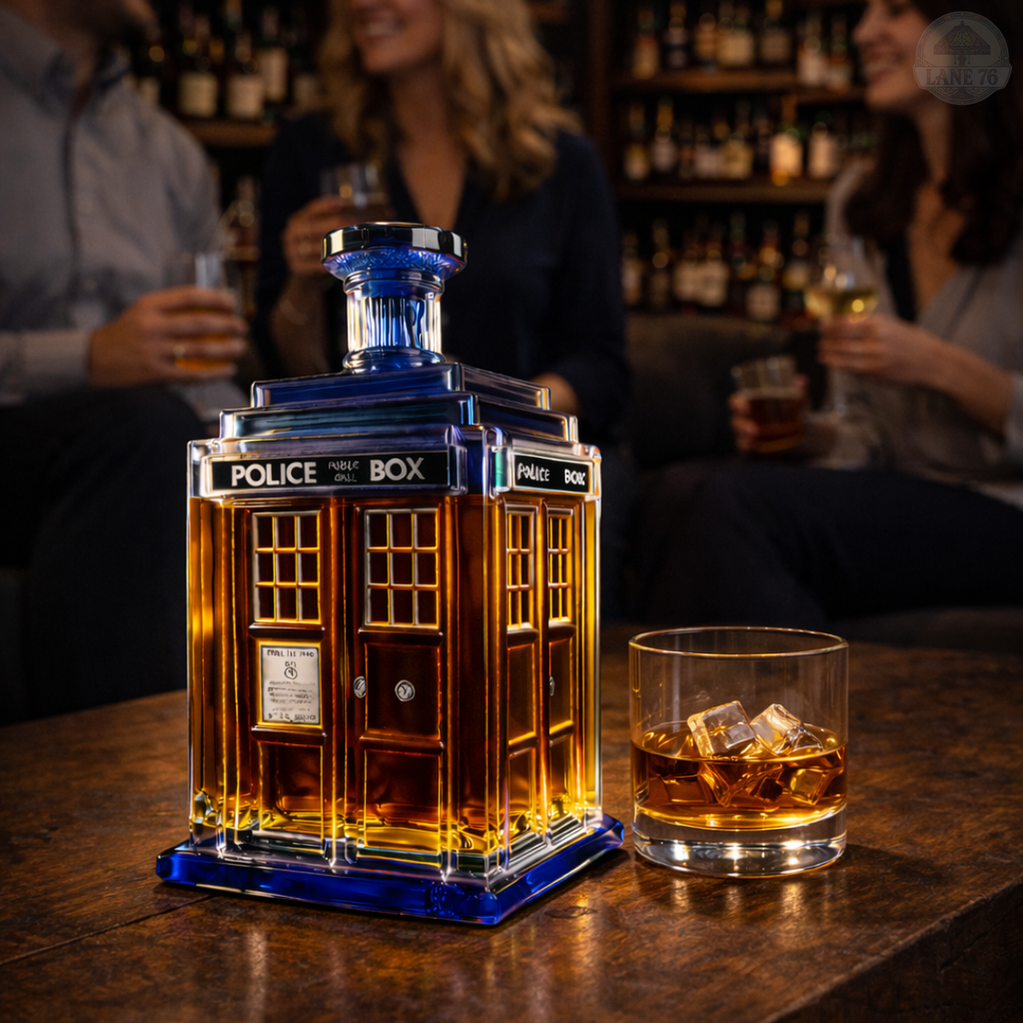 Carafe à Whiskey - Édition Police Box