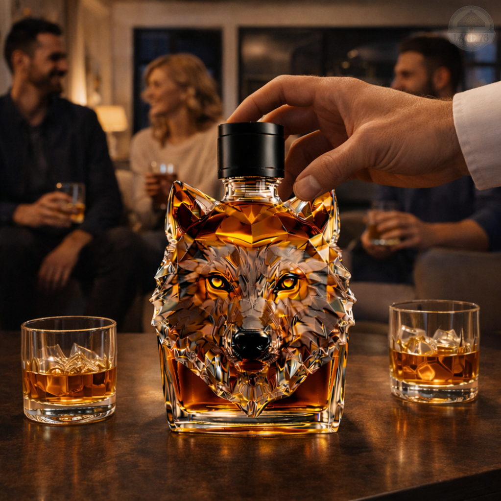 Carafe à Whiskey - Édition Loup