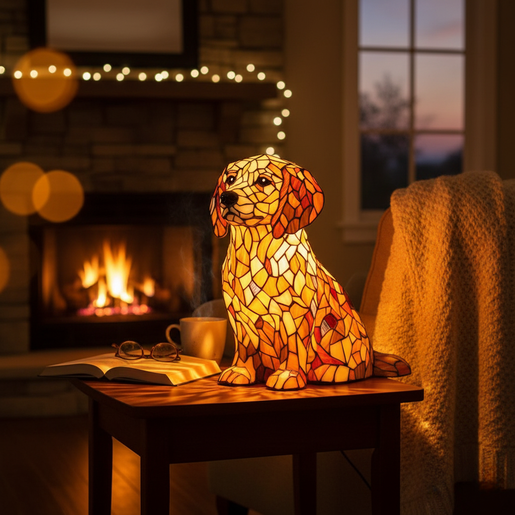 Figurine Lily le Golden Retriever Spirituel