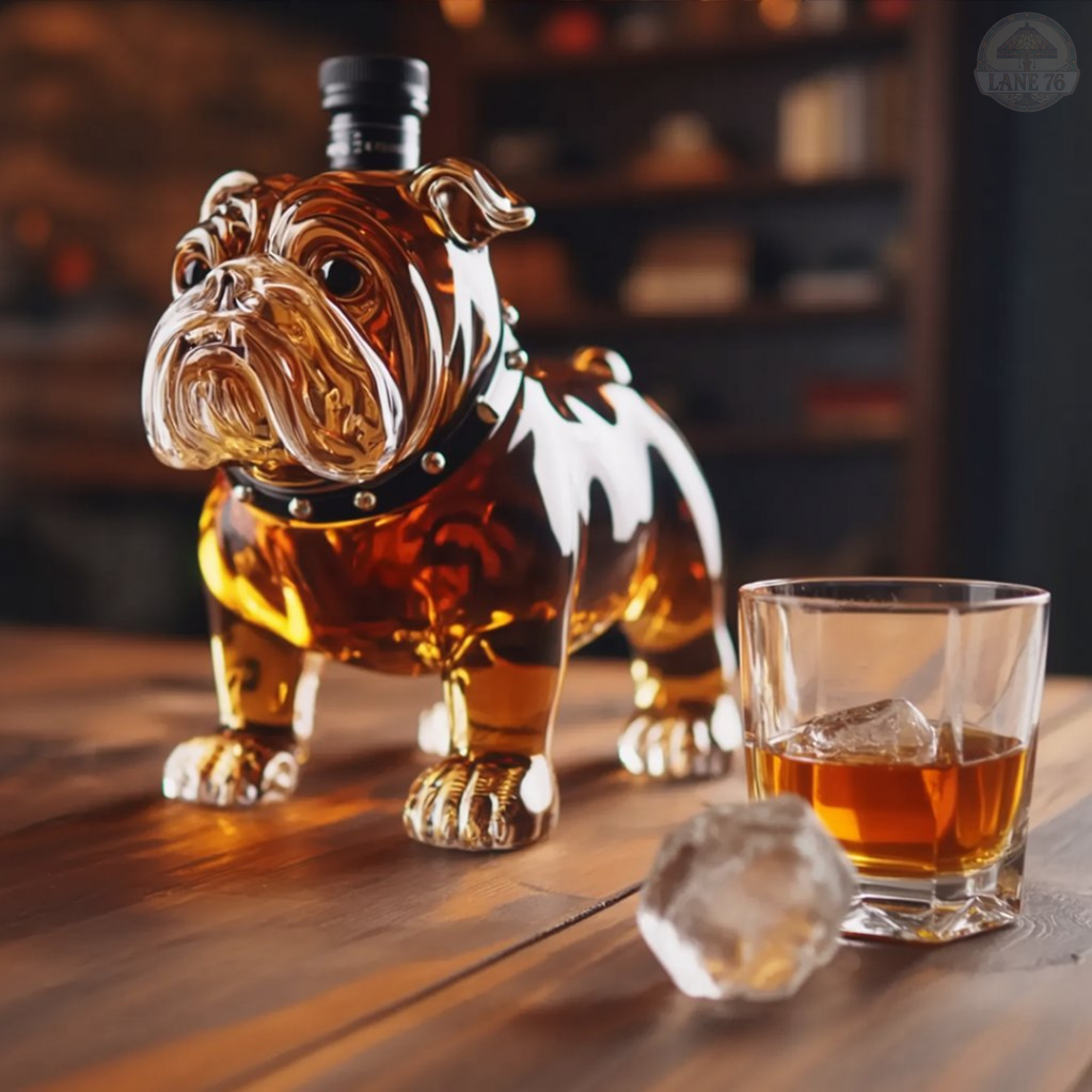 Flasque à Whiskey - Édition Bouledogue