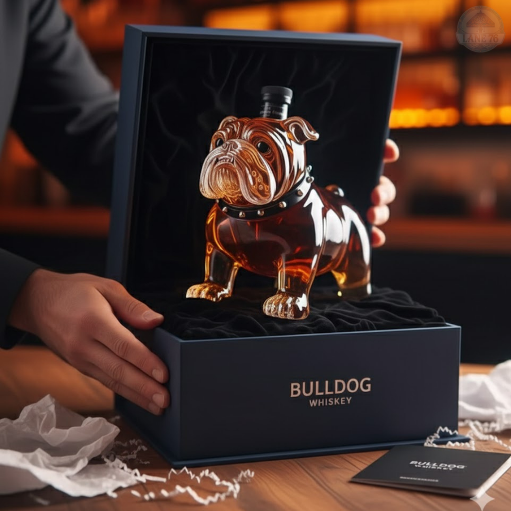 Flasque à Whiskey - Édition Bouledogue