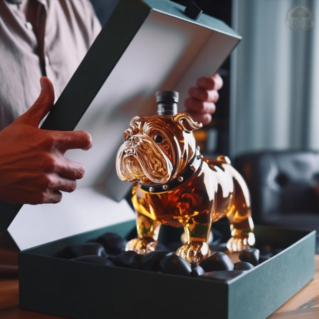 Flasque à Whiskey - Édition Bouledogue