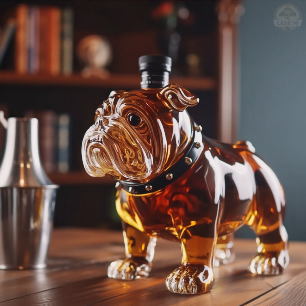 Flasque à Whiskey - Édition Bouledogue