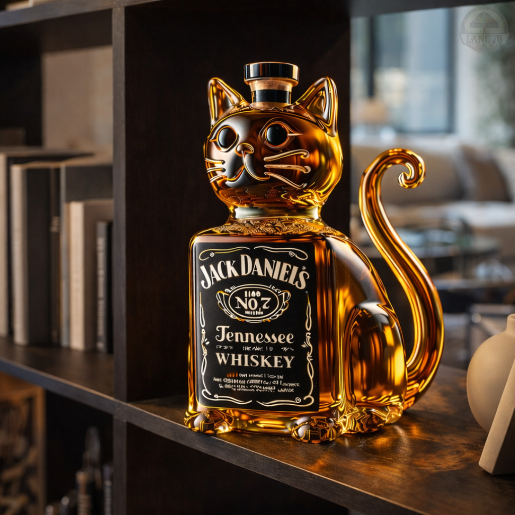 Carafe à Whiskey - Édition Chat