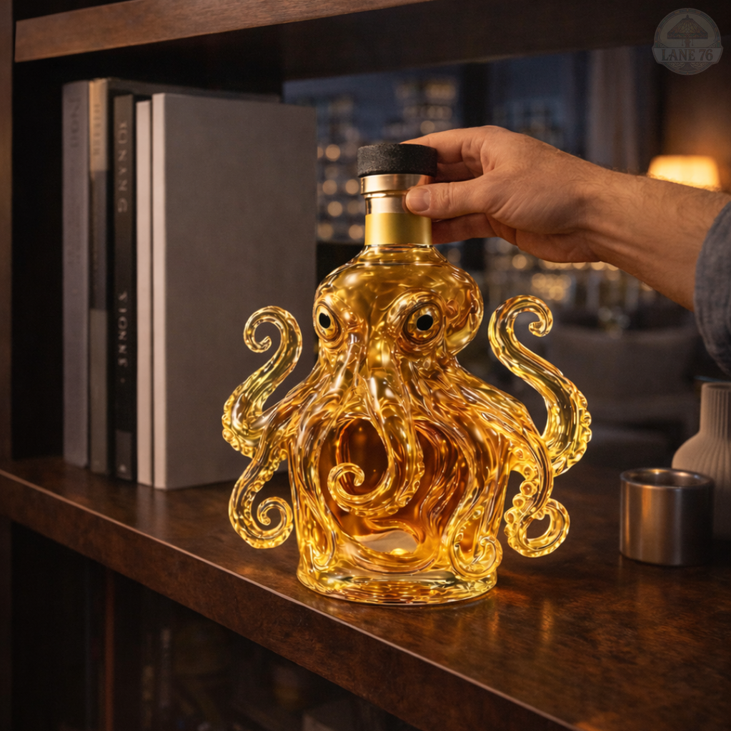 Carafe à Whiskey - Édition Pieuvre