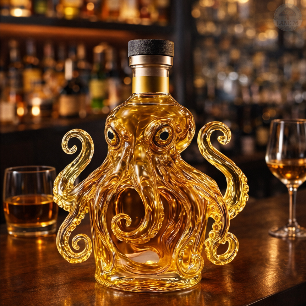 Carafe à Whiskey - Édition Pieuvre